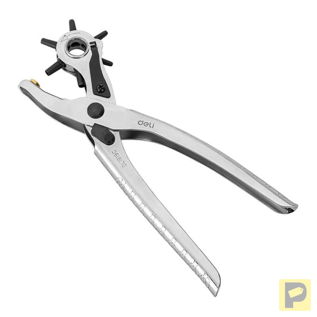 Leather Hole Punch 9" Deli Tools EDL1919C (silver)