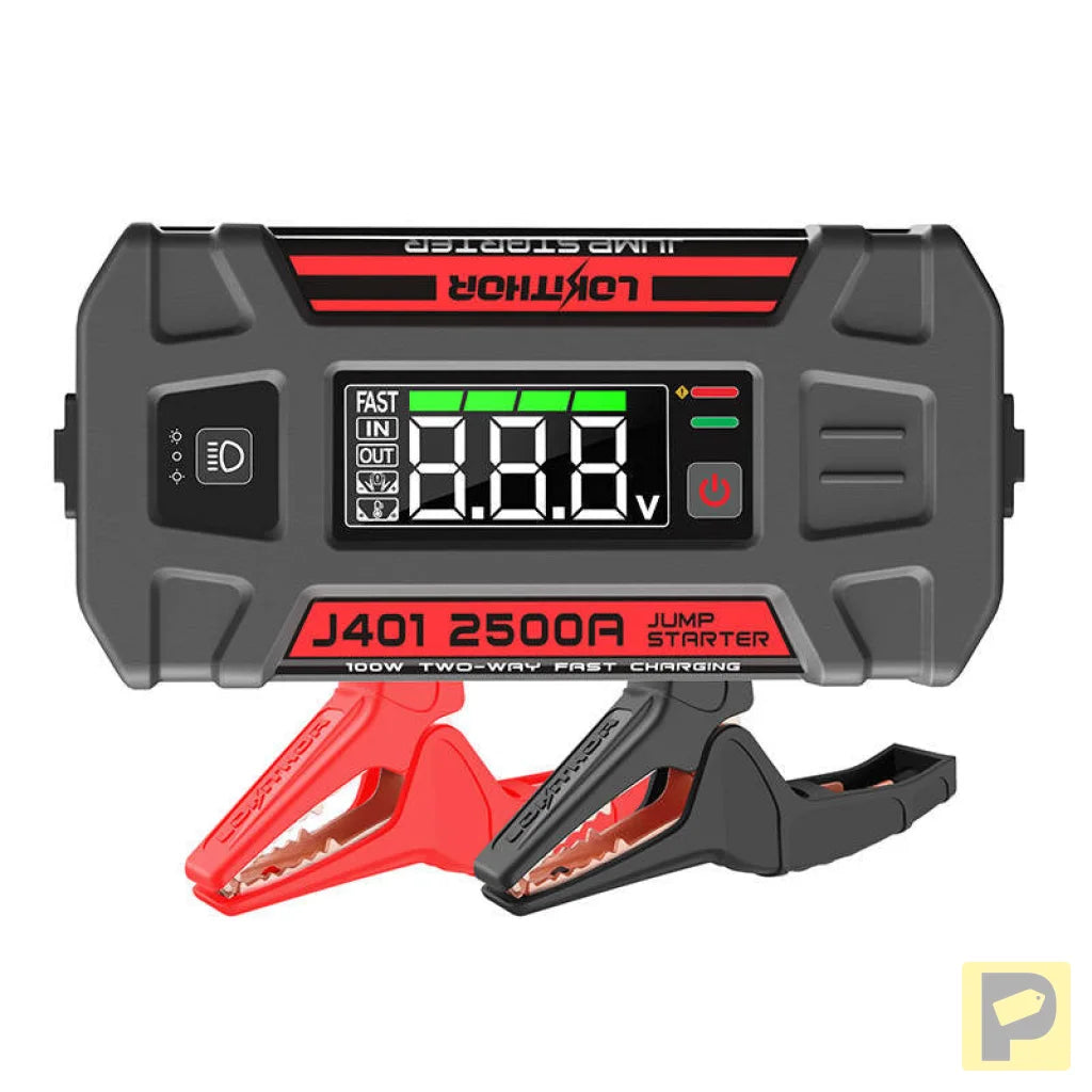 Lokithor J401 Jump Starter / Booster 2500A + Powerbank 20000mAh + Flashlight 4-in-1 Device