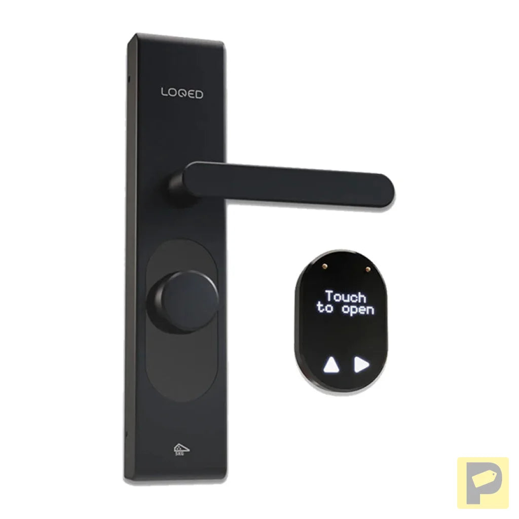 LOQED smart door lock (black) (WiFi / BT)