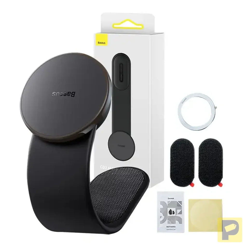 Magnetic car phone holder Baseus (black)
