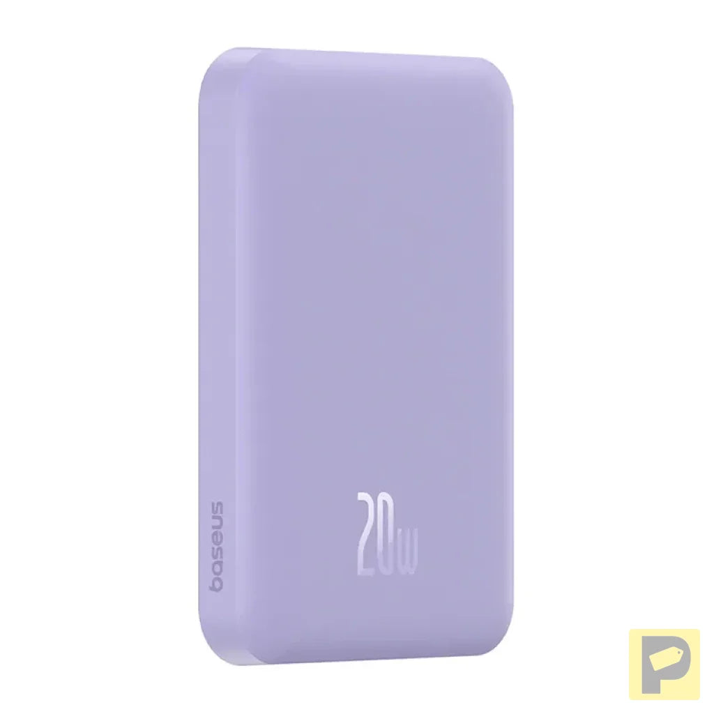 Magnetic Mini Powerbank Baseus 5000mAh 20W (purple)