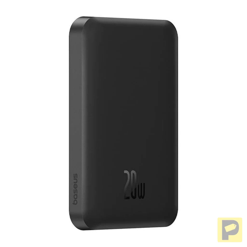 Magnetic Mini Powerbank Baseus 5000mAh, USB-C 20W (black)