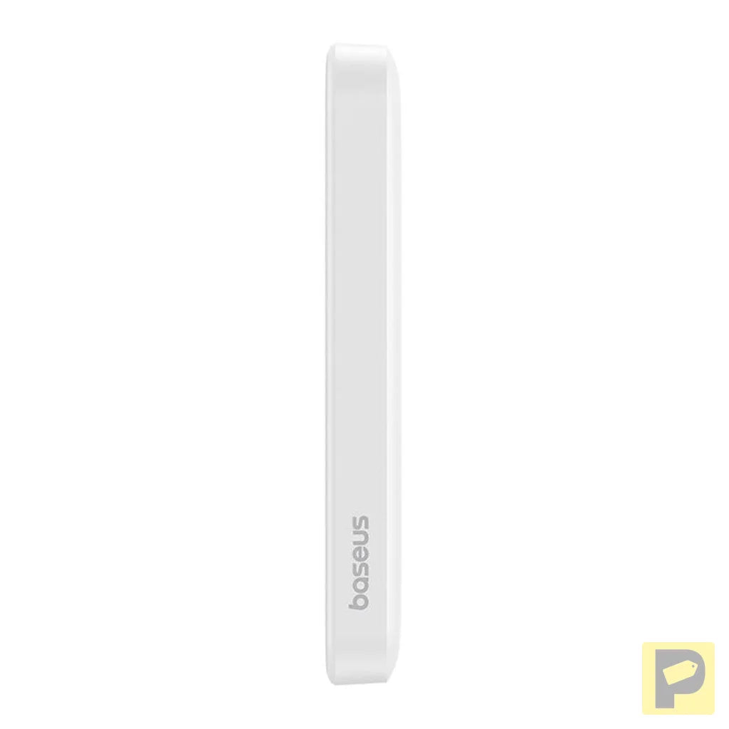 Magnetic Mini Powerbank Baseus 5000mAh, USB-C 20W (white)