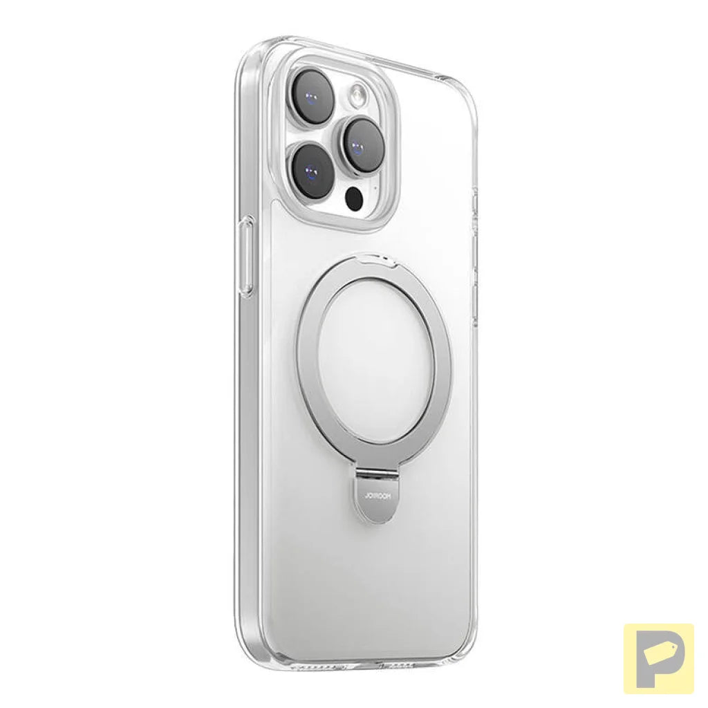 Magnetic potective phone case Joyroom for iPhone 15 Pro (transparent)