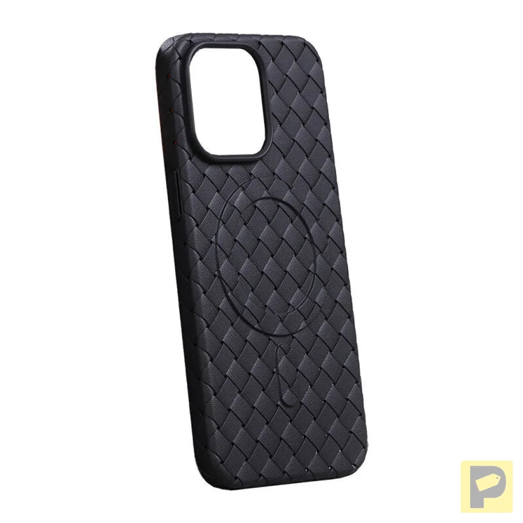 Magnetic protective phone case Joyroom JR-BP005 for iPhone 15 Pro (black)