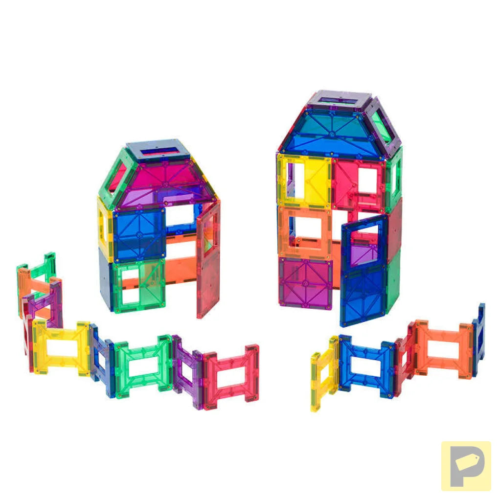 Magnetic tiles 3D Playmags 162 - 24 pcs set