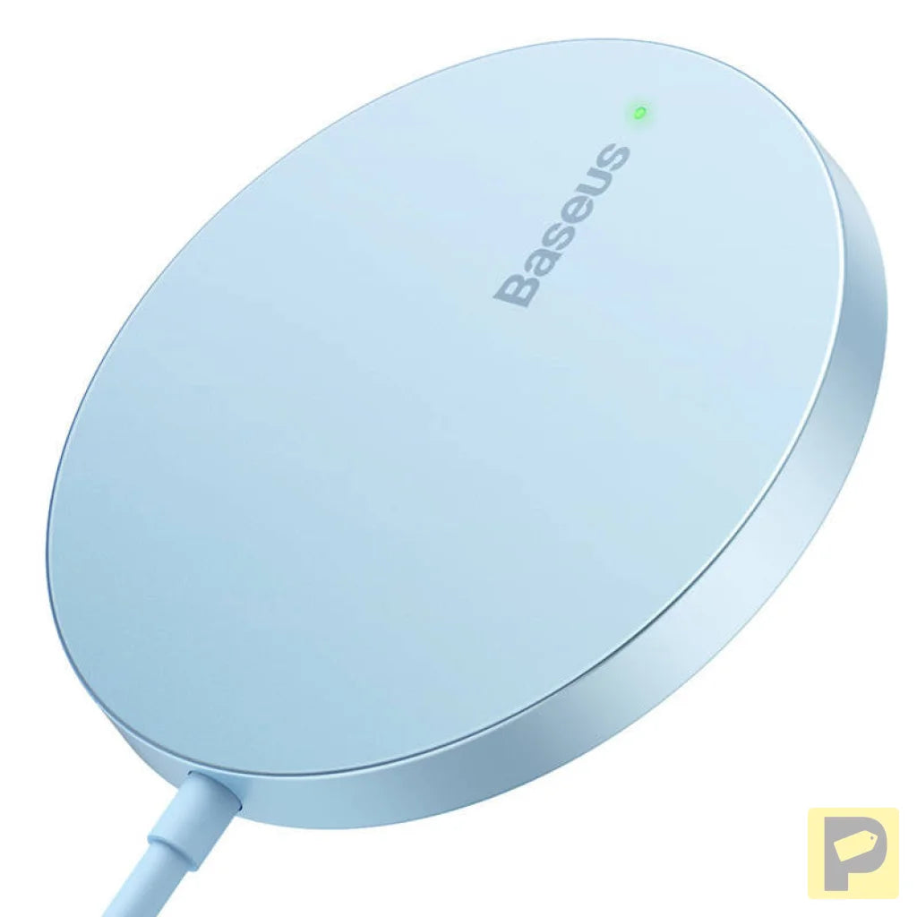 Magnetic Wireless Charger Baseus Simple Mini 3 15W (Blue)