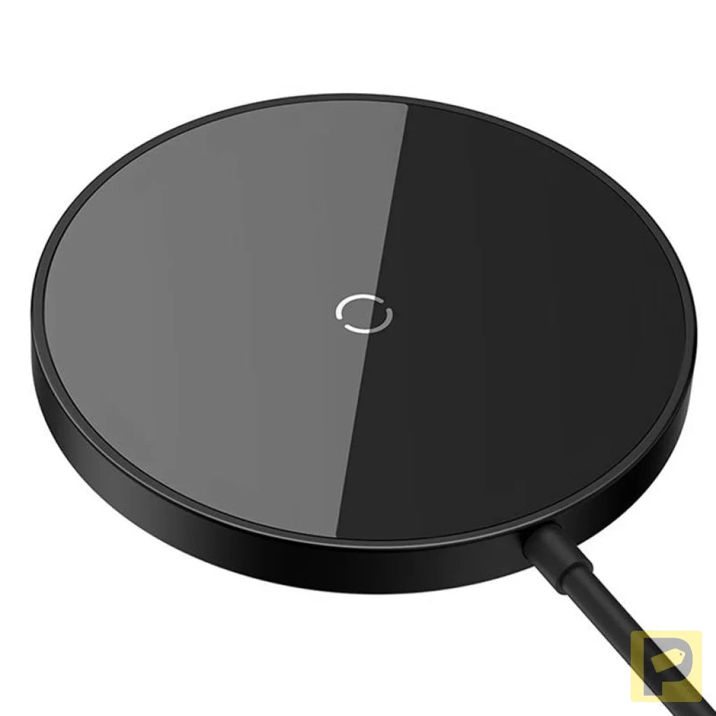 Magnetic Wireless Charger Baseus Simple Mini3 15W (Black)