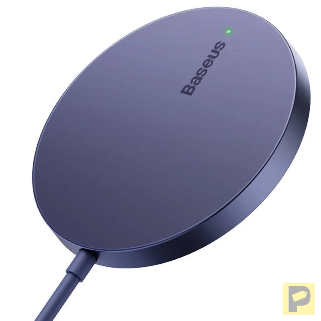 Magnetic Wireless Charger Baseus Simple Mini3 15W (Dusty purple)