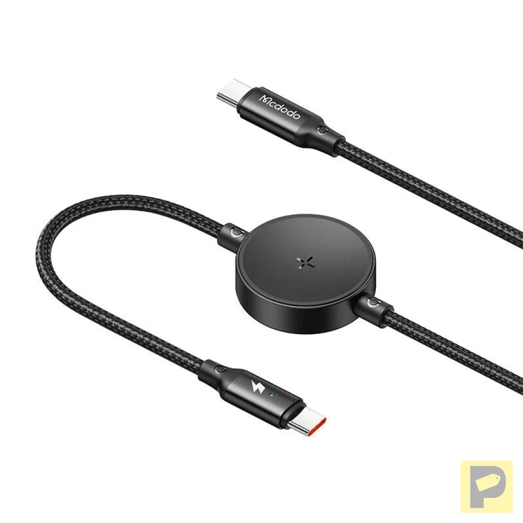 Mcdodo CA-4170 2-in-1 USB-C cable + Samsung Watch wireless charger, 60W, 1.5m