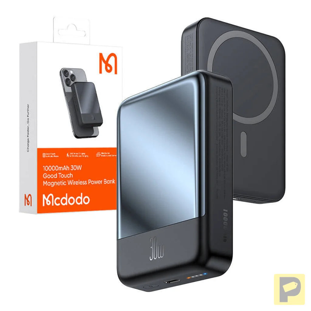 Mcdodo MC-5931 Magnetic Power Bank 10000mAh, 30W (black)