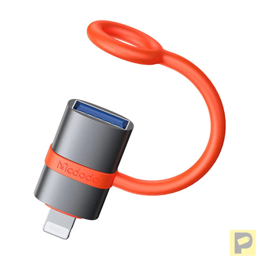 McDodo OT-3810 USB-A to Lightning Adapter (black)