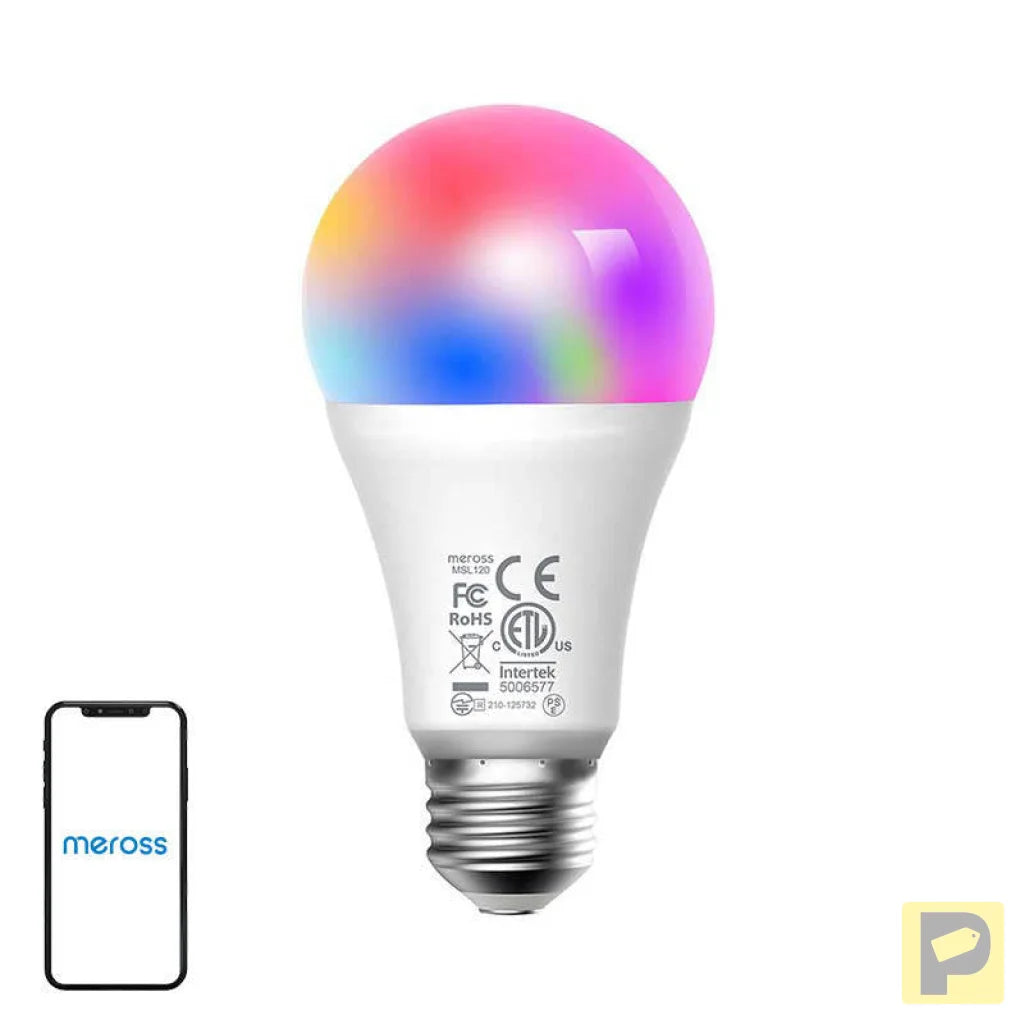Meross MSL120 WiFi smart LED light bulb (HomeKit)