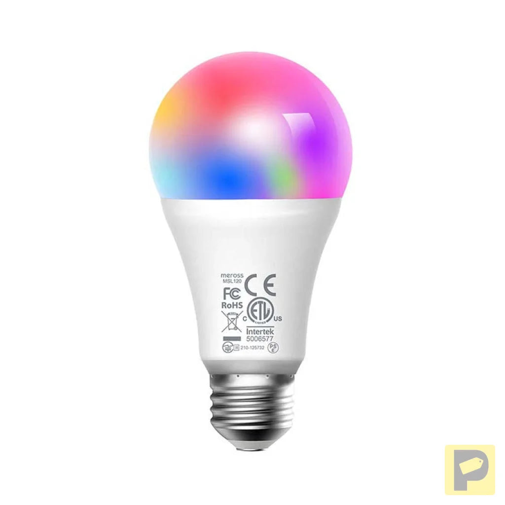 Meross MSL120 WiFi smart LED light bulb (HomeKit)