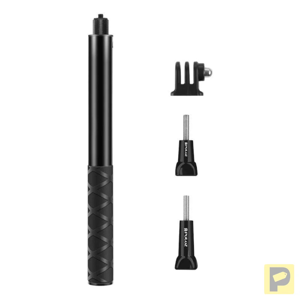 Metal selfie holder Puluz 110 cm for sports cameras (including Osmo Action 5 Pro, Insta360 X5 / X4 / X3)