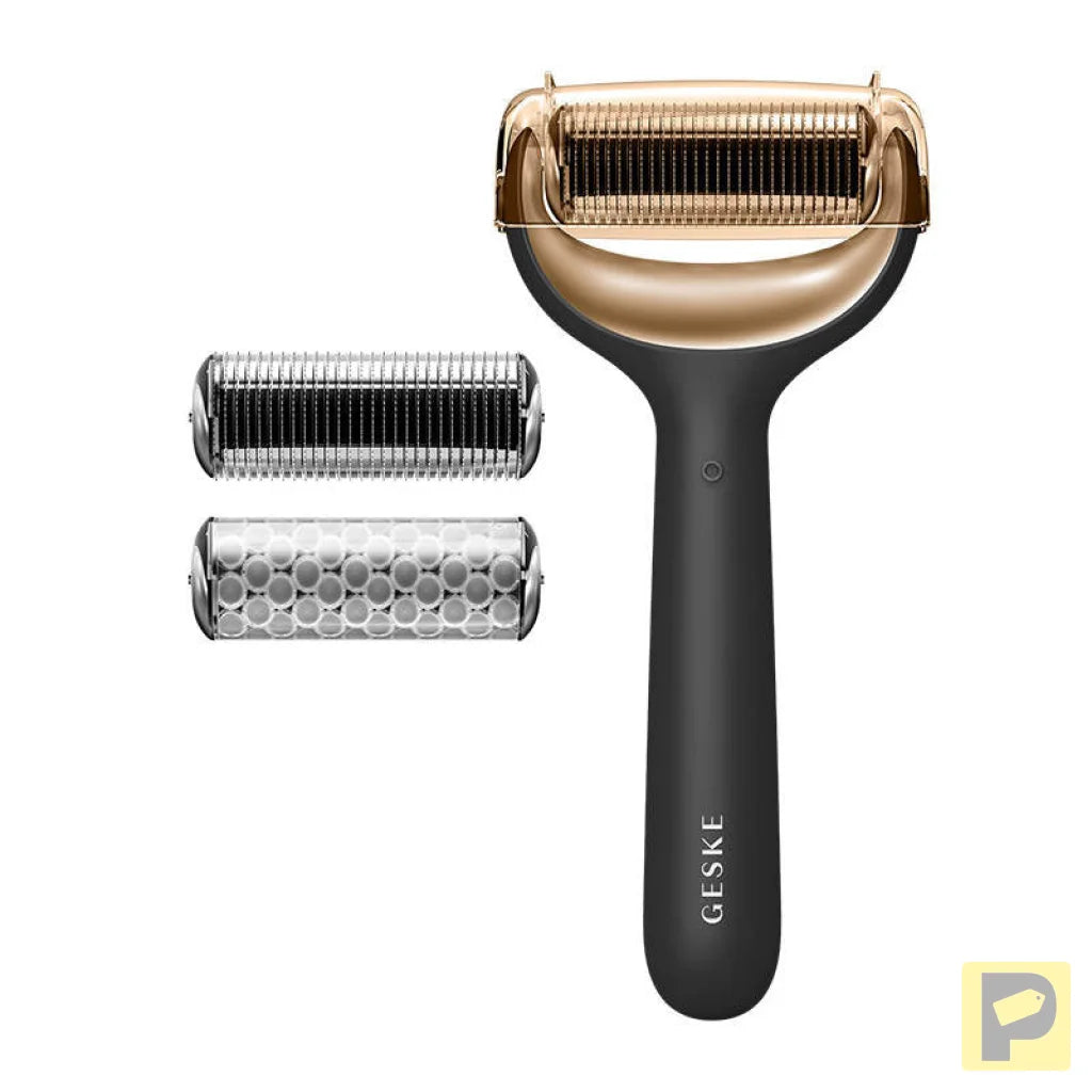 Micro Needle Face&Body Roller 8in1 Geske with APP (gray)