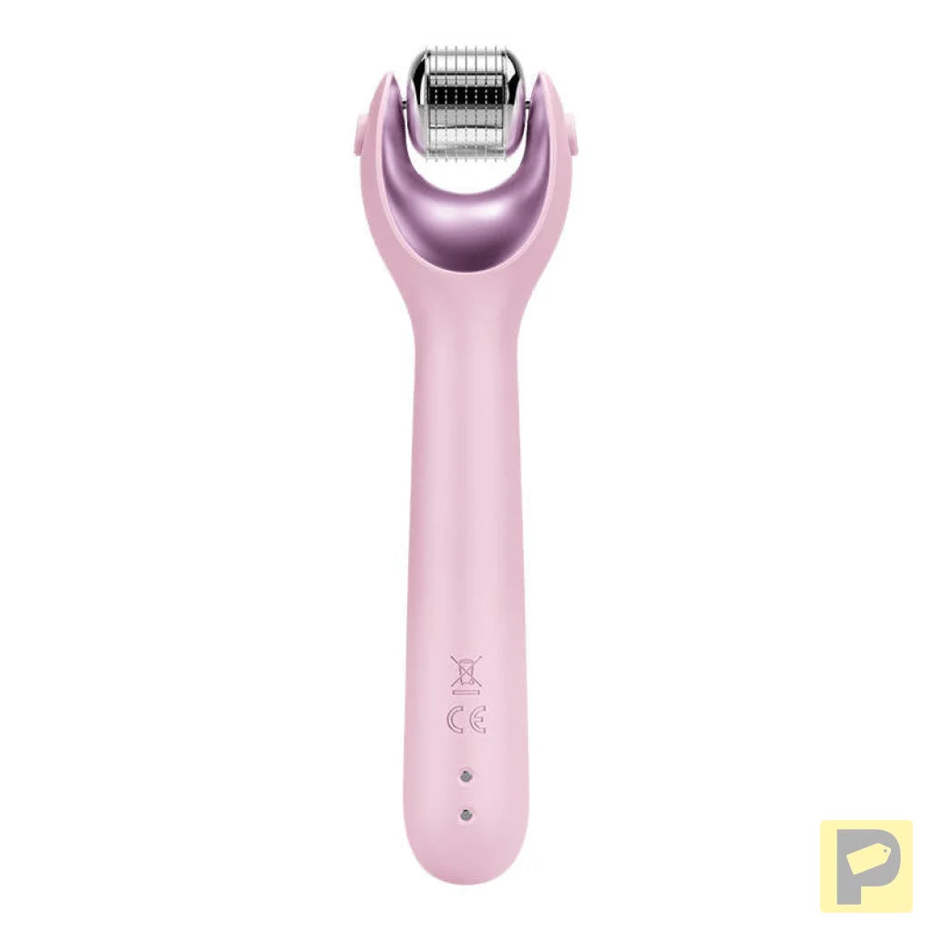 Micro Needle Face Roller 9in1 Geske with APP (pink)