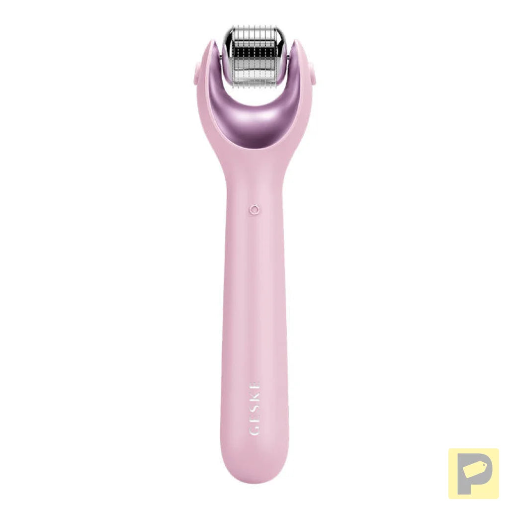 Micro Needle Face Roller 9in1 Geske with APP (pink)
