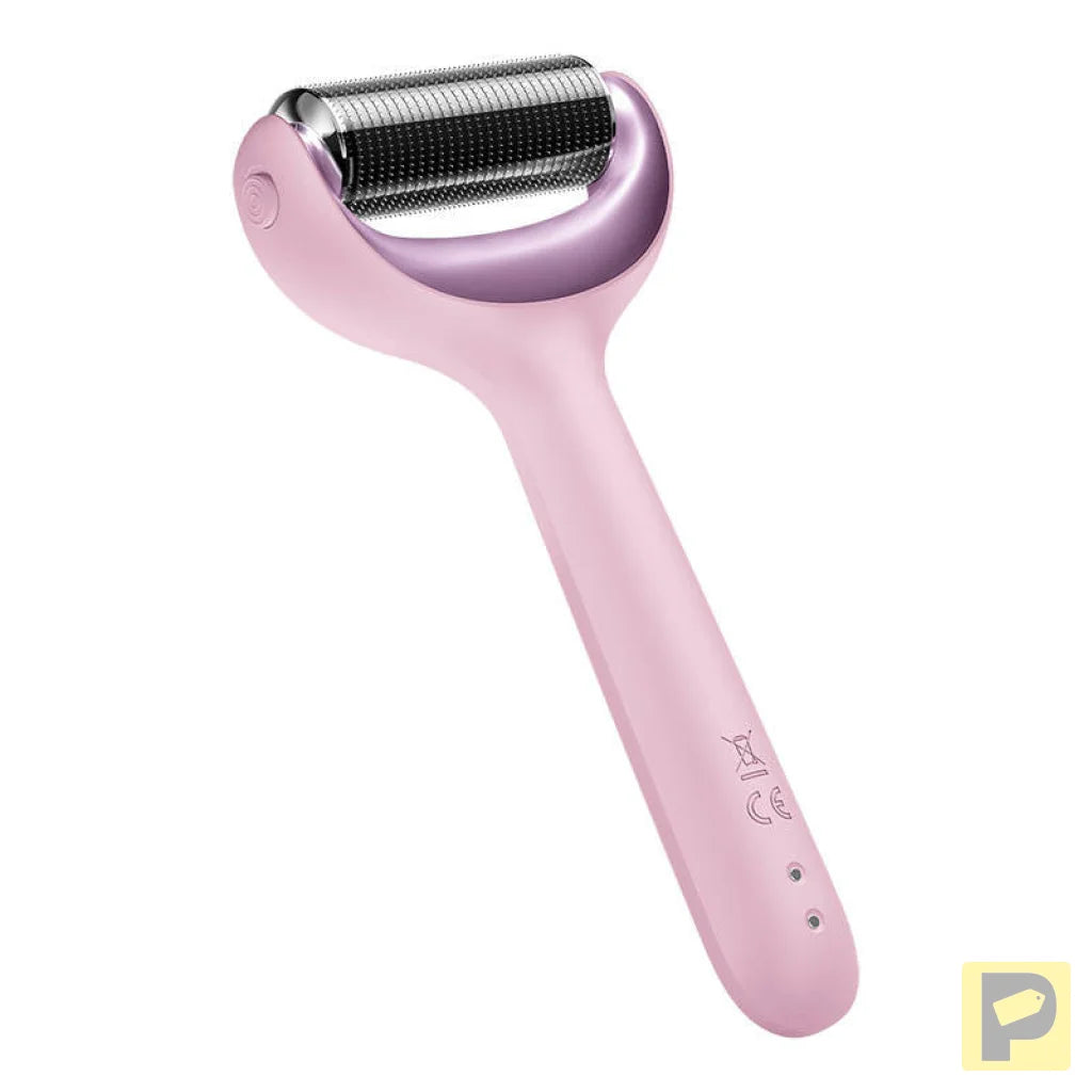 MicroNeedle Face&Body Roller 9in1 Geske with APP (pink)