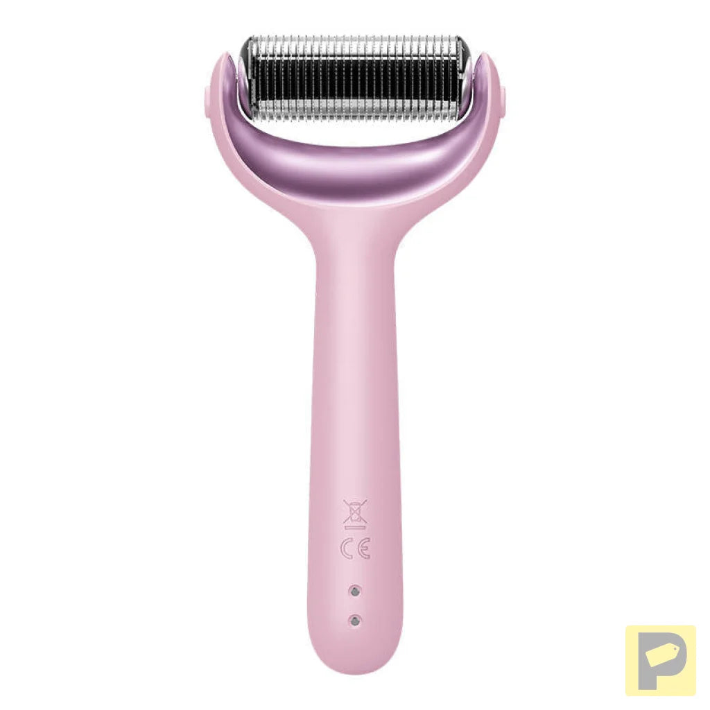 MicroNeedle Face&Body Roller 9in1 Geske with APP (pink)