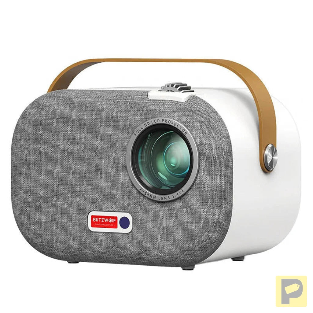 Mini Projector Blitzwolf BW-V2 LED 1080P Full HD WiFi Bluetooth Android (white)