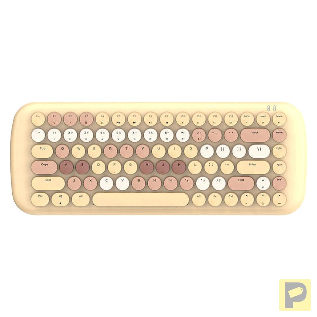 MOFII Wireless Mechanical Keyboard with Bluetooth ROMI 2.4G (Brown)