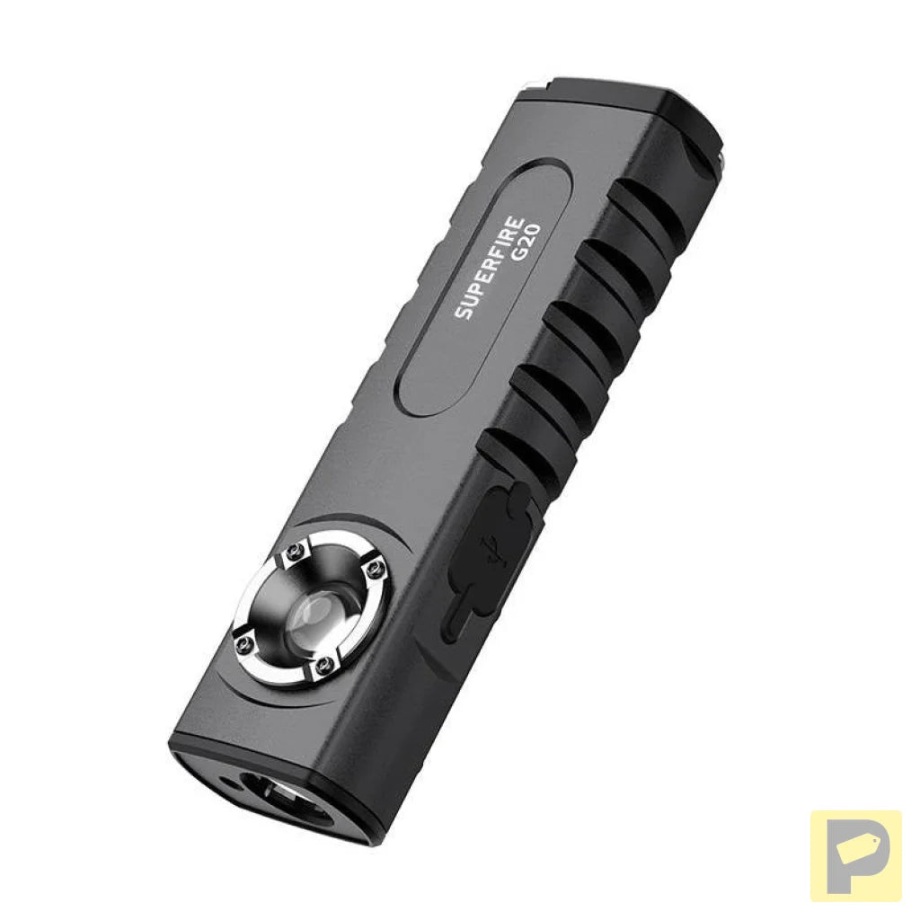 Multifunction Flashlight SuperFire G20, 470lm, USB