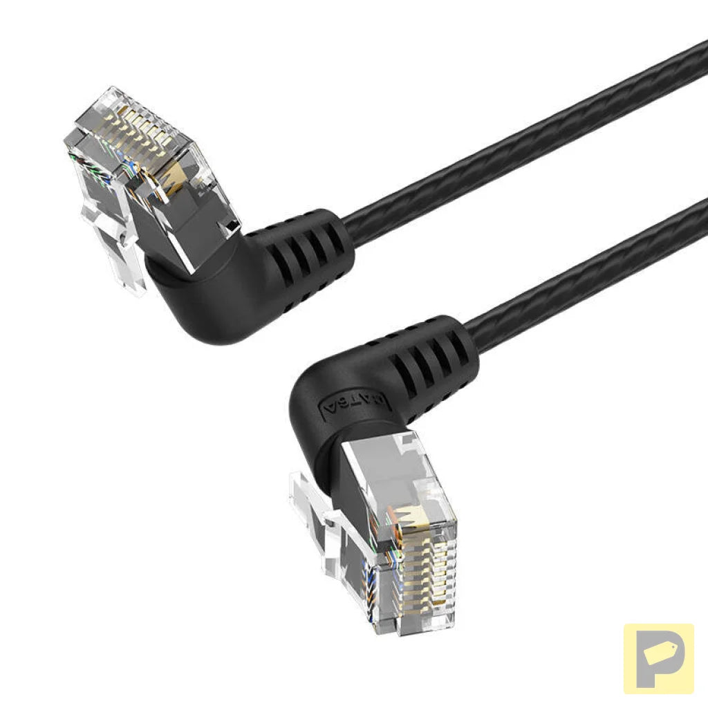 Network Cable UTP Cat.6 Vention IBOBJ, RJ45 Ethernet, 5m (black)