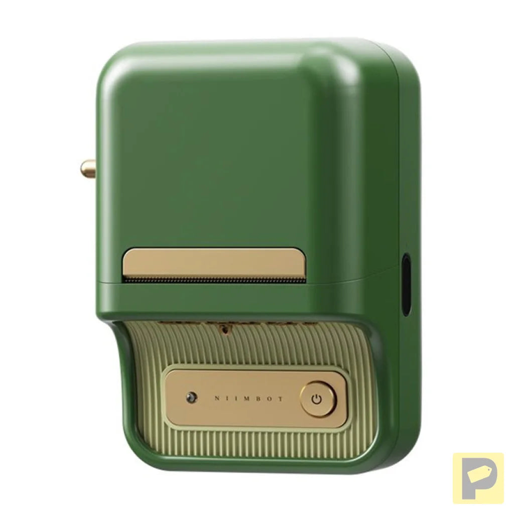 Niimbot B21 Pro Portable Label Printer (dark green)