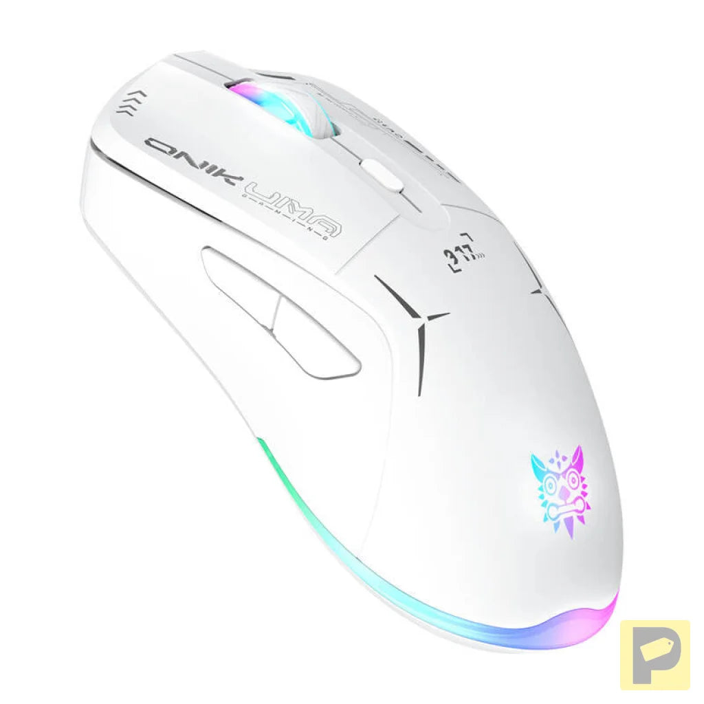 Onikuma CW917 gaming mouse (white)