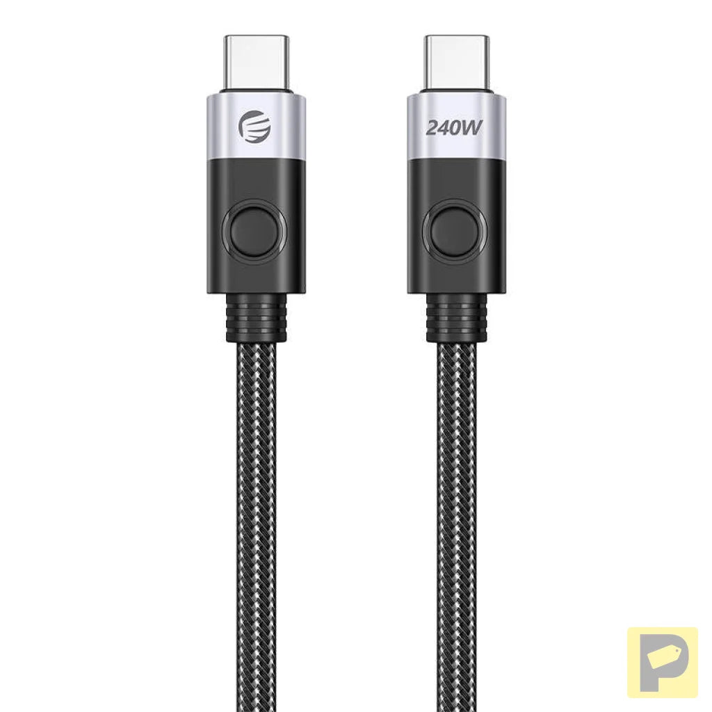 Orico 240W USB-C to USB-C charging cable, 1 m (black)