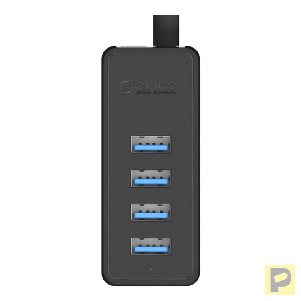 Orico W5P-030 USB to 4x USB 3.0 Hub Adapter (black)