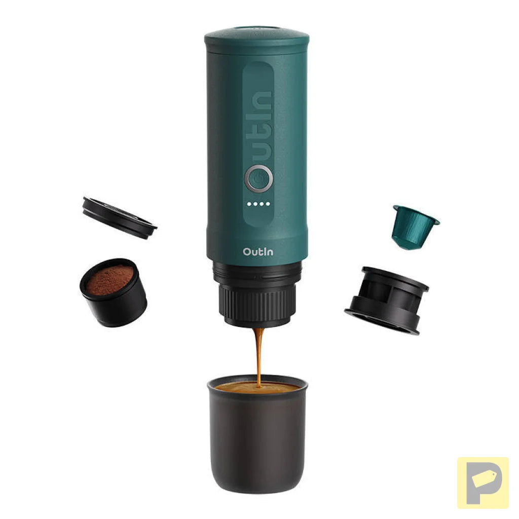 Outin Nano 7500mAh Portable Coffee Maker (Turquoise)