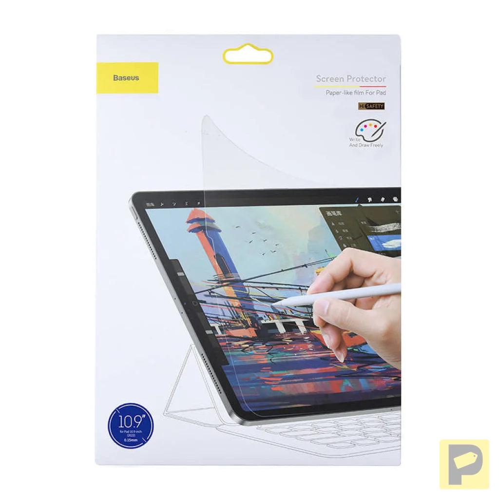 Paper-like film Baseus 0.15mm For iPad 10.9" Transparent