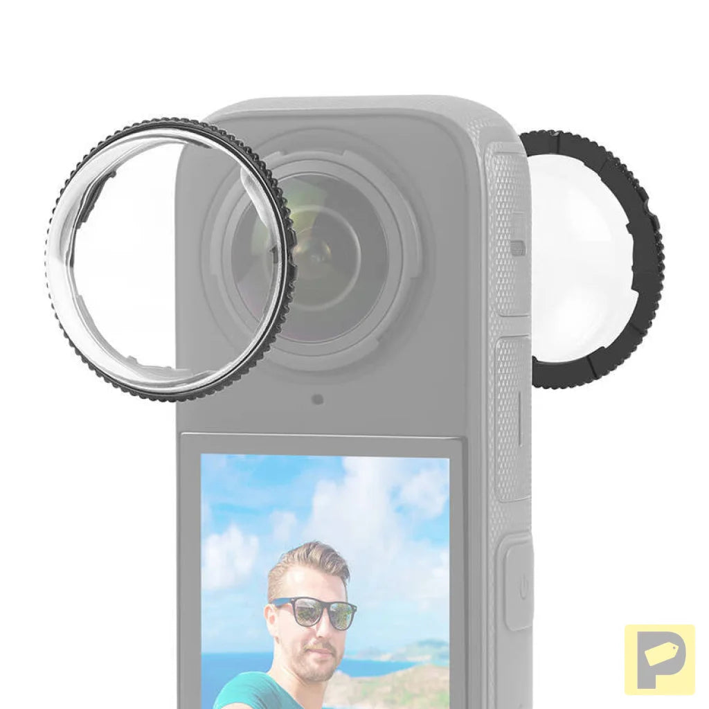 PC lens cover PULUZ for Insta360 X4