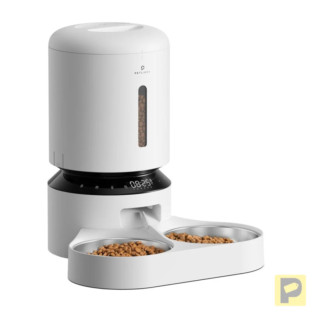 Petlibro Granary food dispenser with double bowl 5L (white)