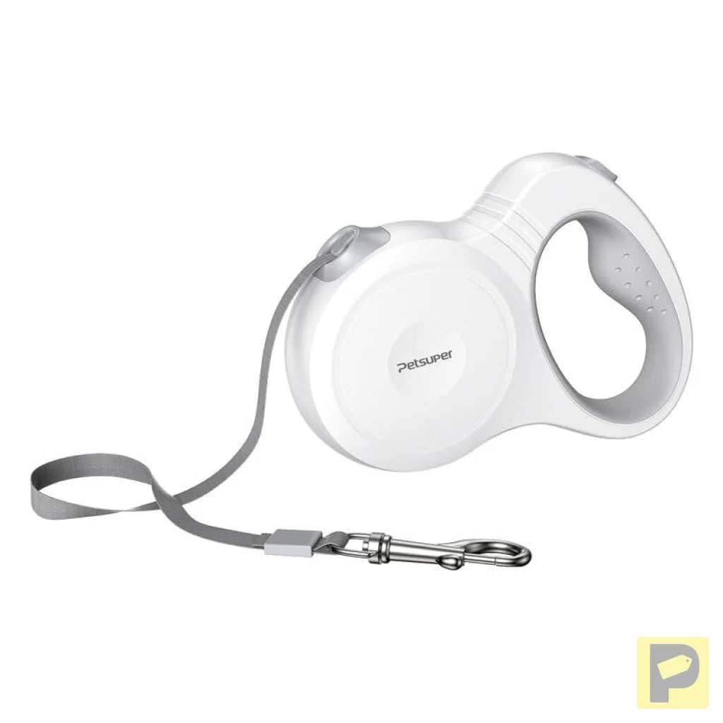 Petsuper Dog Automatic Retractable Leash 5m (white)