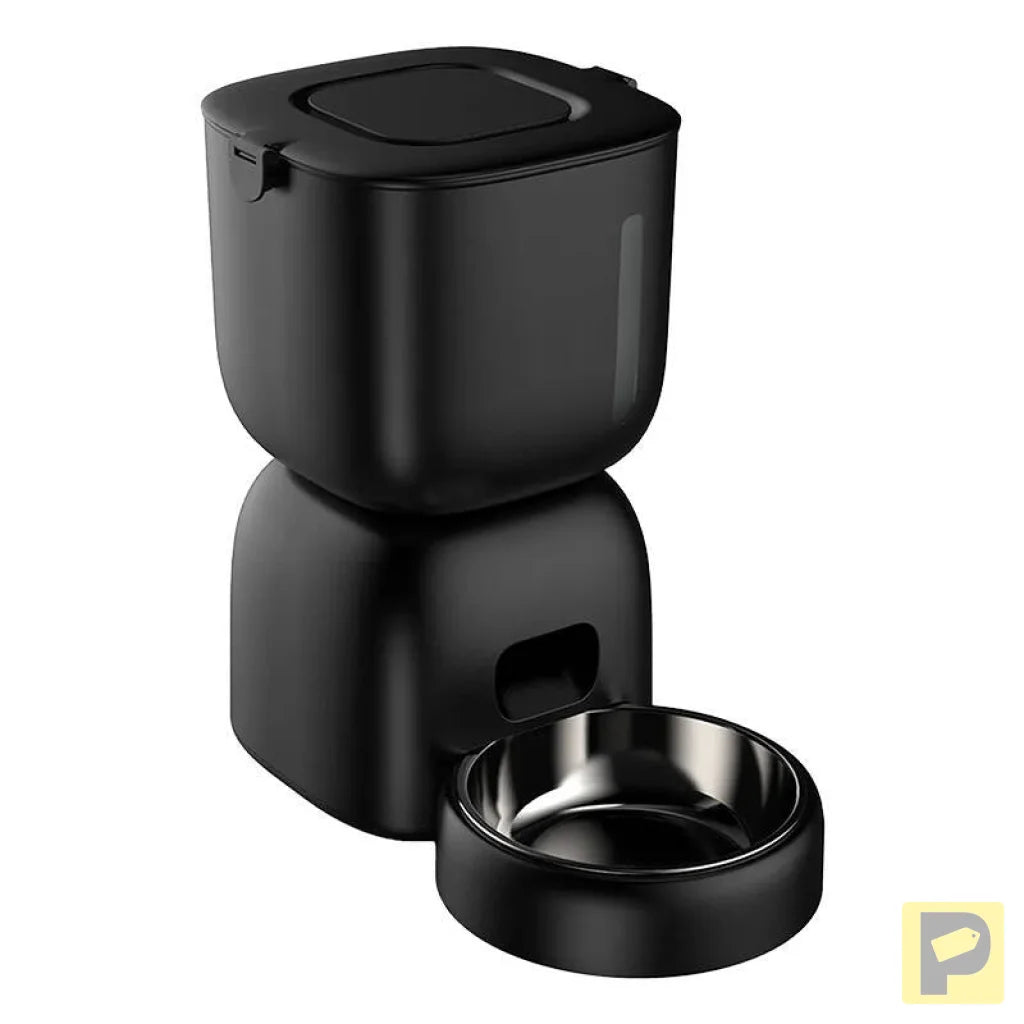 Petwant F14-L(BAS) Automatic Feed Dispenser Black