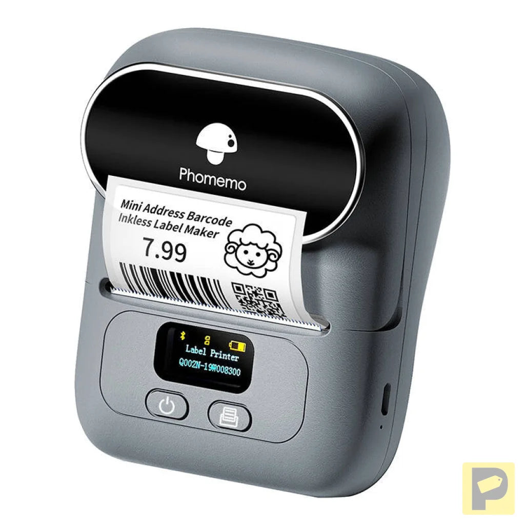 Phomemo M110 portable label printer (gray)