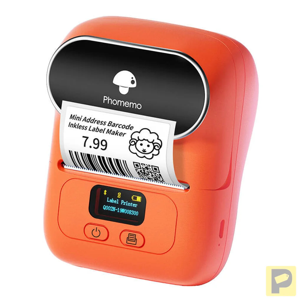 Phomemo M110 portable label printer (orange)