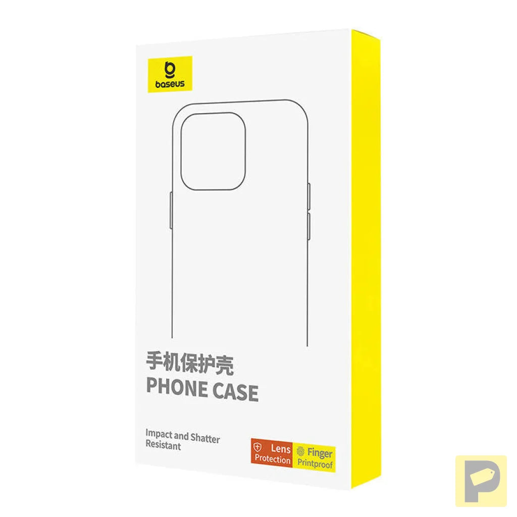 Phone Case Baseus SkyRing Magnetic with Stand for iP 14 Pro Max + tempered-glass and cleaning kit (purple)