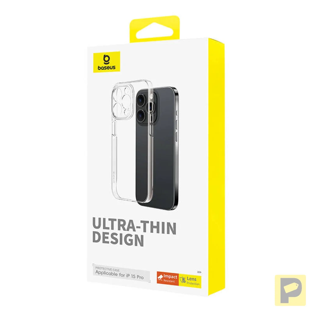 Phone Case for iPhone 15 Pro Baseus OS-Lucent Series (Clear)
