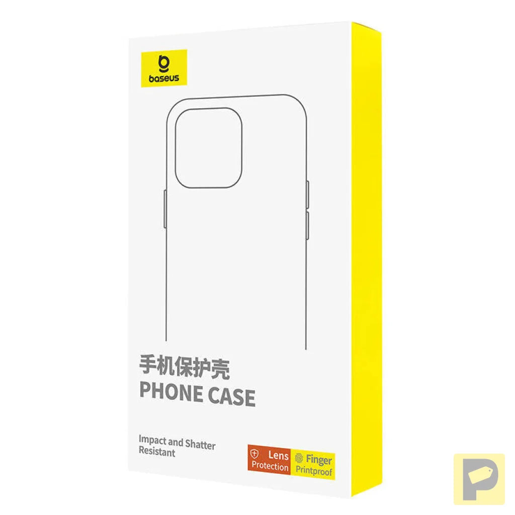 Phone Case with Stand Baseus SkyRing 360° for iP 14 Pro +tempered-glass and cleaning kit (purple)