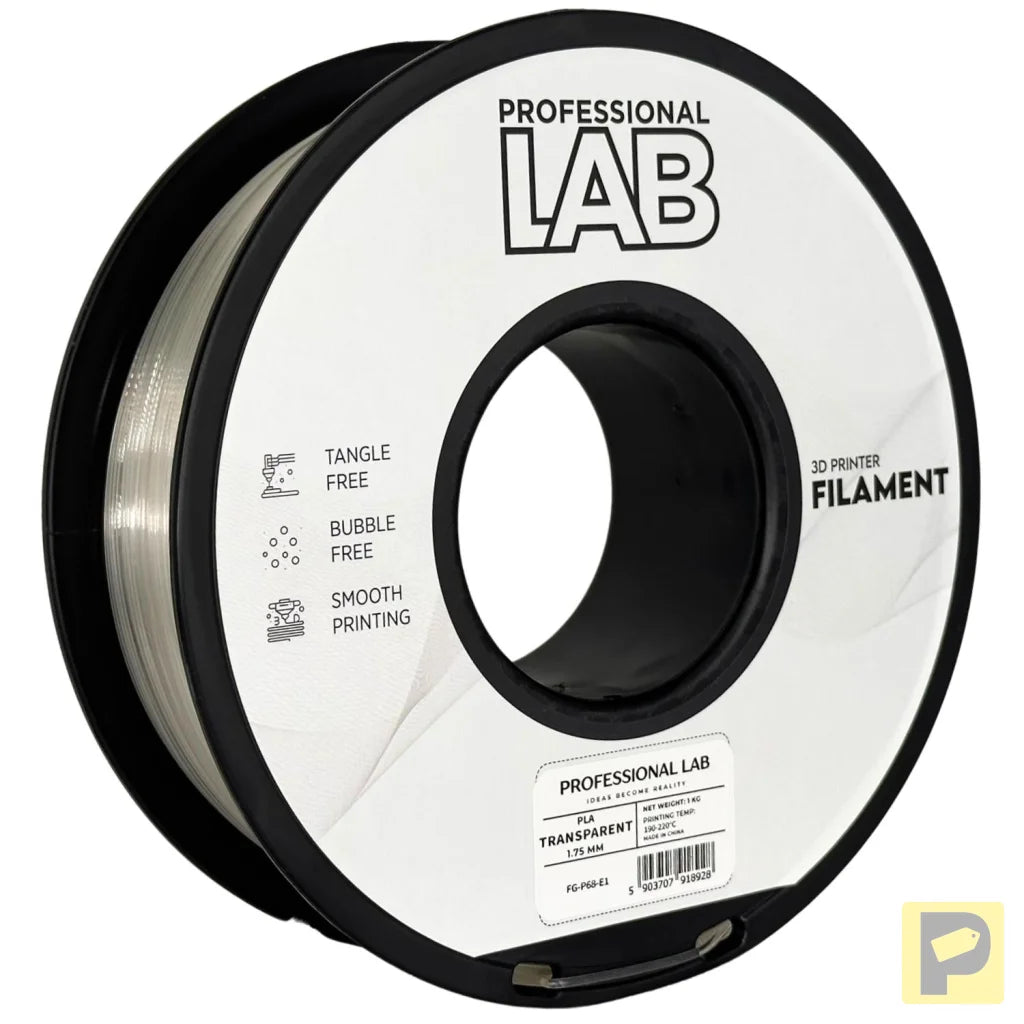 PLA is a basic and user-friendly filament, perfect for beginners. It prints easily, has good layer adhesion, and low warping.