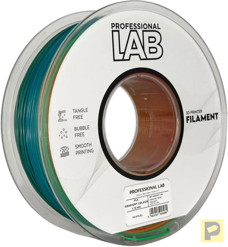 PLA is a basic and user-friendly filament, perfect for beginners. It prints easily, has good layer adhesion, and low warping.