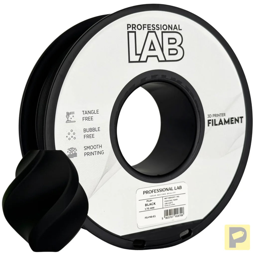 PLA+ is an enhanced version of standard PLA – more durable, less brittle, and more resistant to cracking while still maintaining easy printability.