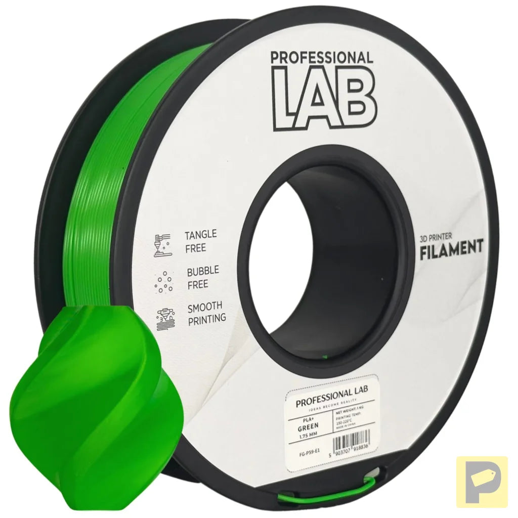 PLA+ is an enhanced version of standard PLA – more durable, less brittle, and more resistant to cracking while still maintaining easy printability.