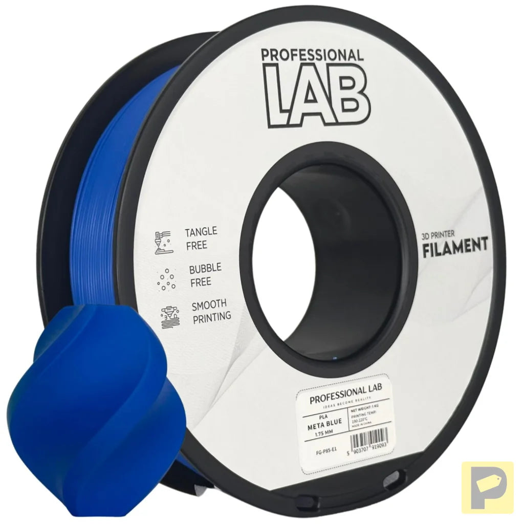 PLA META is a modern PLA formulation that provides smoother extrusion, lower printing temperature and exceptional surface quality, similar to PLA+ but with greater precision and gloss.