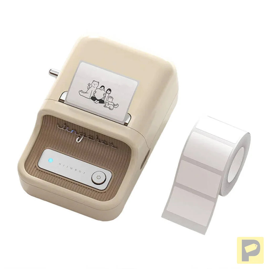 Portable Label Printer Niimbot B21 (Cream)