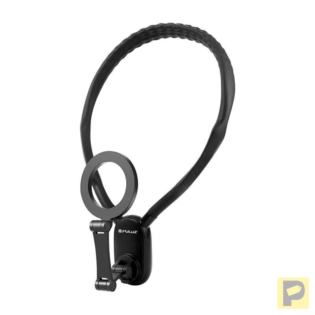 POV PULUZ neckband with attachment for sports cameras (DJI, GoPro, Insta360) and phones (Apple) (black)